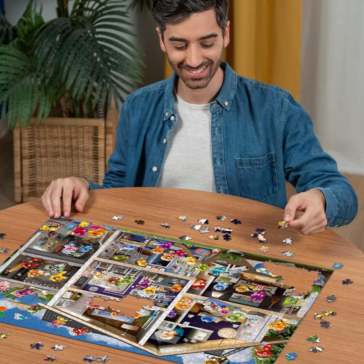 Gelini Puzzle Set - mit 2x 1000 Teile